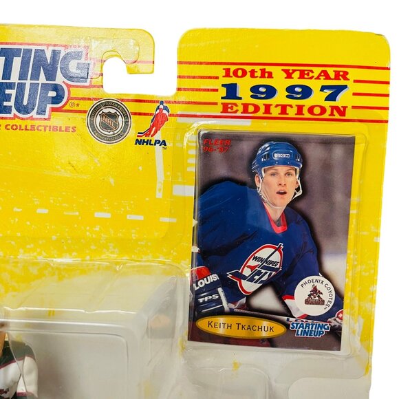 Starting Lineup 1997 Keith Tkachuk 10th Year Edition NHLPA Figure & Card - Picture 2 of 7